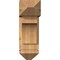 Ekena Millwork Westlake Arts and Crafts Smooth Bracket w/ Offset Brace, Western Red Cedar, 7 1/2"W x 18"D x 22"H BKT0806X18X22WTL03SWR - alternate 3